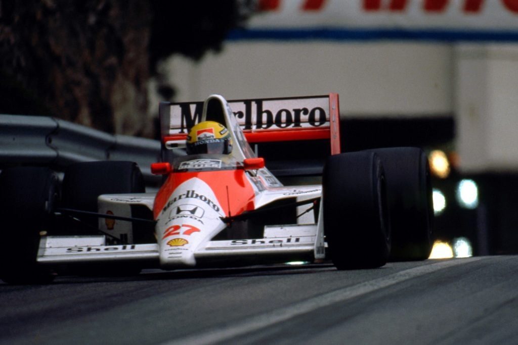 Ayrton Senna da Silva McLaren MP4/5B Honda 